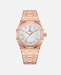 Oak Pink Gold - White